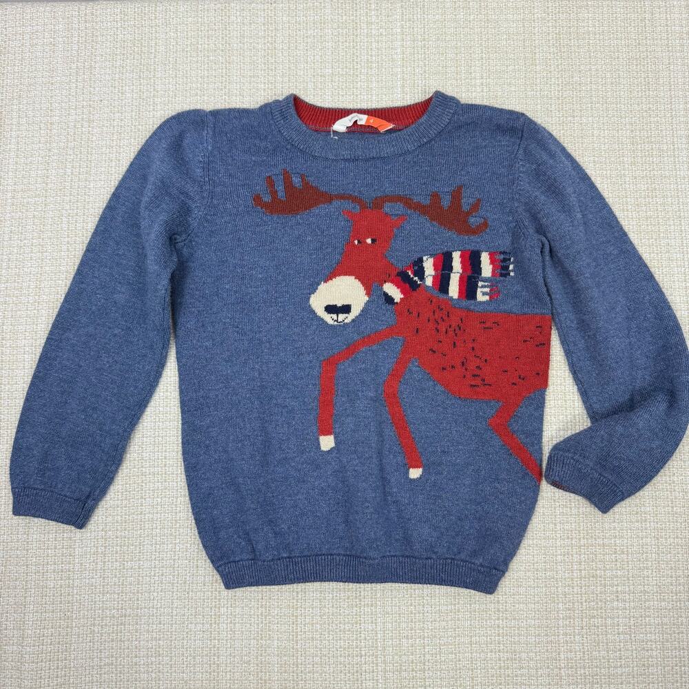 Boys John Lewis Sweater Moose‎ Winter Size 4 Years